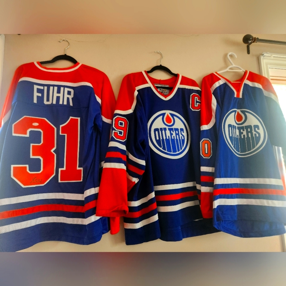 Nhl oilers jersey